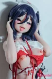 蝶野未梦 Elsababe 美少女ラブドール 小悪魔系 黒髪ロング 側面ビュー