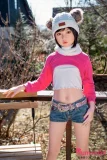 Jcute 衣音 貧乳美少女ラブドール セクシーボディ 正面顔 ナチュラル肌