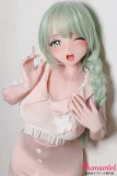 Elsababe RAD054莓谷恋 緑髪ロング ウインク顔 アニメラブドール 正面