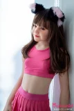 Jcute 137cm リアルラブドール 小柄ボディ 横顔ポーズ AAカップ