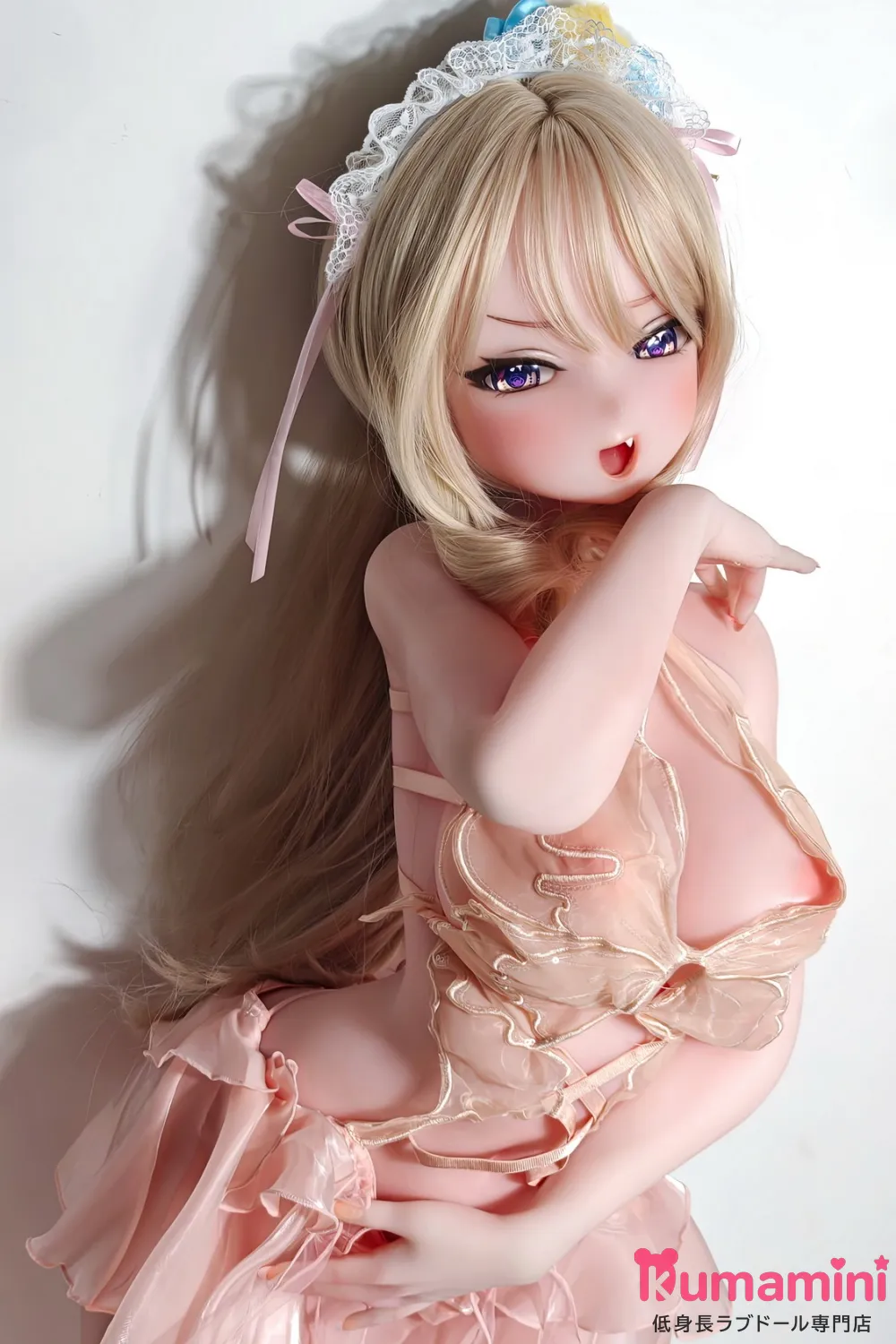 Elsa Babe RAD048 小川梨花Ogawa Rika 金髪 パープルアイ アニメ風セクシー美少女 二次元 アニメ系ダッチワイフ 宣材写真は140cm ピンク肌 ボディー材質選択可能