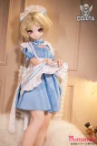 DOLLTA Koharu 132cm メイド服ラブドール 立ち姿 正面 おとなしい雰囲気