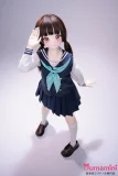 セーラー服 142cm XYGO 春来美桜 清純風 AAカップ 立ち姿 上向き姿勢