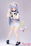 XYGO 142cm 有乃こぜに 猫耳スタイル セクシー制服風 リアルダッチワイフ 全身アピール