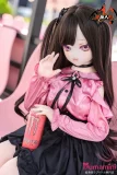 121cm 佑莉 ピンクシャツと黒スカート MOZUDOLL ピンクの瞳 アニメダッチワイフ