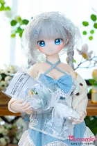 MW Girl(魔物姫)  85cm 浦茜 バスト大  銀髪  ブルーアイ 二次元美少女ラブドール 宣材写真はシリコン製ボディ
