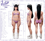 J-cute シームレス 144cm AGD38 遥（はるか）バスト平 獣耳アクセ付き 紫ビギニースタイル 貧乳美少女 アダルトドール フルシリコン製  口開閉機能とEXP骨格付き