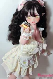 Elsababe 朝比奈小枝 140cm ドーナツ持ち 黄色いドレス エルフセックスドール