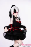 141cm Cカップ ゴスロリ風ラブドール XYGO 珈黛 ピンク瞳モデル