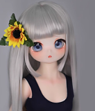 MOZU DOLL 【A級】二分 1/2ドール 卷卷 ピンクツインテール ロリ風 可愛いアニメラブドール ソフトビニール製頭部 TPE製ボディ 肌色＆眼球色＆メイク＆ウィッグは宣材写真と同じ