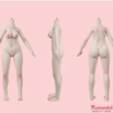 MW Girl(魔物姫)  85cm 罗塞菈（ロゼラ） バスト大 ブラウンヘア ツインテール 赤い瞳 チャイナドレス風 かわいい二次元美少女 アニメラブドール 宣材写真はシリコン製ボディ