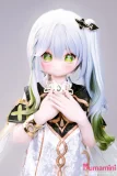 XYGO 141cm 小草 Cカップ グリーンホワイト衣装 銀髪アニメ風美少女 コスプレ風ラブドール