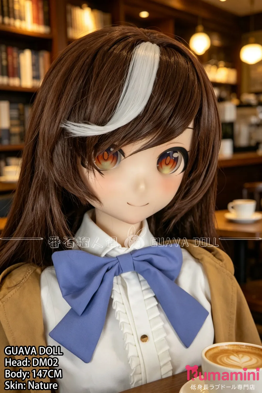 GUAVADOLL DM02ヘッド 147cm Dカップ ソフトビニール製ヘッド+TPE製ボディ ウマ娘 コスプレ衣装 美少女アニメラブドール