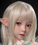 MLW 107cm~138cm ヘッドとボディ自由に組み合わせ可能 ロリ系 二次元風美少女 フルシリコン製ラブドール