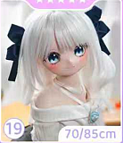 MW Girl(魔物姫) 小音ちゃんヘッド 85cm キュートな猫ポーズ風アニメラブドール 可愛い系フィギュア アニメドール シリコン製ボディ
