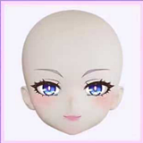 MW Girl(魔物姫) 小魅魔多川ヘッド 115cm 赤髪ツインテールのエルフ耳美少女 シリコン製ヘッド＋ボディ素材選択可能