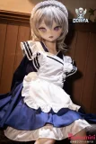 DOLLTA 132cm リアルラブドール 凛 メイド服 座りポーズ かわいい美少女