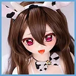 XYGO 141cm Cカップ 猫村栞ヘッド 白髪 猫耳風美少女ラブドール ソフトビニールヘッド+TPEボディ 二次元アニメ顔ドール