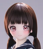 XYGO 141cm Cカップ 猫村栞ヘッド 白髪 猫耳風美少女ラブドール ソフトビニールヘッド+TPEボディ 二次元アニメ顔ドール