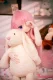 XYGO 132cm AAカップ R03ヘッド 日向 ピンクロングヘア 可愛いドレス アニメ風美少女ラブドール 宣伝写真はシリコンヘッド＋TPEボディ カスタマイズ可能