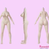 MW Girl(魔物姫)  85cm 芙芙 バスト大  グレーニットワンピース ツインテールスタイル 二次元美少女ラブドール 宣材写真はシリコン製ボディ