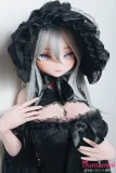 Elsababe 140cm 黒田梨奈 RAD039 魔女風 リアルラブドール 紫瞳 魔女コス 巨乳美少女 正面