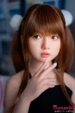 黒キャミソール 衣音 137cm バスト平 Jcute 横を見る美少女 リアルラブドール