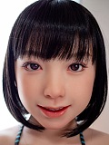 J-cute 149cm バスト平 AGD02 紬ヘッド 猫耳ヘッドホン ピンクの水着姿 可愛い美少女 フルシリコン製ラブドール