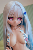 BCDOLL 【NSシリーズ】O01C ここな (Kokona)  146cm Cカップ  紫×ピンクツインテール 小悪魔系アニメラブドール フルシリコン製