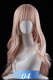 BCDOLL 【NSシリーズ】N01Aヘッド あやか （Ayaka） 146cm Cカップ  シルバーグレーヘア うさ耳付き アニメ風リアルドール フルシリコン製 カスタマイズ可能