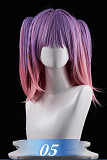 BCDOLL 【NSシリーズ】N01Aヘッド あやか （Ayaka） 146cm Cカップ  シルバーグレーヘア うさ耳付き アニメ風リアルドール フルシリコン製 カスタマイズ可能