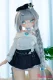 MW Girl(魔物姫)  85cm 绘里 銀髪三つ編みスタイル オフショルニット 幻想系アニメ美少女ダッチワイフ 宣材写真はシリコン製ボディ バスト中