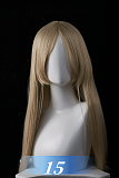 BCDOLL 【NSシリーズ】N01Aヘッド あやか （Ayaka） 146cm Cカップ  シルバーグレーヘア うさ耳付き アニメ風リアルドール フルシリコン製 カスタマイズ可能