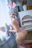 BCDOLL あやか 146cm Cカップ 美少女アニメダッチワイフ 側面姿 アヘ顔