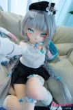 絵里 バスト中 85cm MWG 自撮り姿 全身アピール 銀髪ロング 網ダイツ リアルドール
