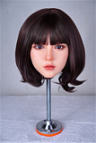 Yearndoll 146cm Cカップ LZ04ヘッド 黒髪ロング 可愛い二次元美少女 セクシー衣装 オーラル可能 フルシリコン製ラブドール