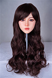 Yearndoll 146cm LZ02ヘッド ツインテールスタイル 縞模様ビギニー セクシー衣装を着た美少女 アニメラブドール フルシリコン製 カスタマイズ可能