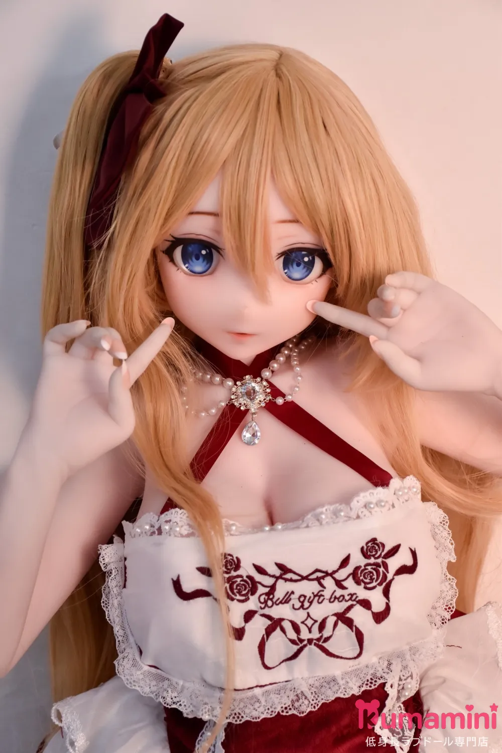 Elsa Babe 横谷悠希子 RAD007ヘッド お姫様ロリィタドール 金髪ツインと青瞳が可憐なアニメラブドール 140cm-M ボディー素材選択可能