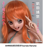 Elsa Babe AHR018 莫莉ヘッド 130cm 爆乳 ピンクヘア バニーガールスタイル セクシー二次元美少女 フルシリコン製ラブドール 宣伝画像は130cm L ピンク肌