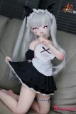 MOZU DOLL 二分  愛莉 ピンクヘア 猫耳美少女 ふんわりとした可愛いアニメラブドール ソフトビニール製ヘッド＋TPE製ボディ 肌色＆眼球色＆メイク＆ウィッグ＆衣装は宣材写真と同じ 衣装は三種も選択可能