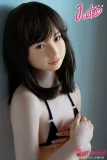 Jcute 149cm AGD01 澪 黒髪 側面ビュー 笑顔で見つめる美少女 リアルダッチワイフ