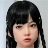 J-cute 137cm AGD32 萊 バスト平 ヘッドアクセ付き 黒髪ショート 海軍風ビギニースタイル リアルラブドール フルシリコン製