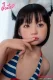 J-cute 137cm AGD32 萊 バスト平 ヘッドアクセ付き 黒髪ショート 海軍風ビギニースタイル リアルラブドール フルシリコン製