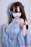 Elsababe RAD021 水城理沙 140cm ブラウンヘア 薄着の二次元ダッチワイフ 可愛い表情 手を挙げてるポーズ