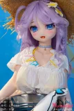 GE-001 WMDOLL 141cm 等身大ラブドール 口開け姿 可愛いフェイス 魚を持つ姿 正面上半身