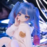 XYGO 90cm AAカップ 悠米ヘッド  金髪ロング セーラー風衣装を着た美少女 可愛い二次元ラブドール 宣伝写真はソフトビニールヘッド＋TPEボディ 宣伝写真と同じ衣装も付属 カスタマイズ可能