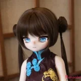 XYGO 90cm AAカップ 結衣（ユイ）金髪 和風コーデの二次元美少女 可愛いラブドール 宣伝写真はソフトビニールヘッド＋TPEボディ 宣伝写真と同じ衣装も付属 カスタマイズ可能