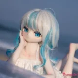 XYGO 90cm AAカップ 悠米ヘッド  金髪ロング セーラー風衣装を着た美少女 可愛い二次元ラブドール 宣伝写真はソフトビニールヘッド＋TPEボディ 宣伝写真と同じ衣装も付属 カスタマイズ可能