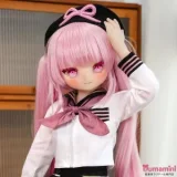 XYGO 90cm AAカップ 結衣（ユイ）金髪 和風コーデの二次元美少女 可愛いラブドール 宣伝写真はソフトビニールヘッド＋TPEボディ 宣伝写真と同じ衣装も付属 カスタマイズ可能