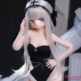 XYGO 90cm AAカップ 結衣（ユイ）金髪 和風コーデの二次元美少女 可愛いラブドール 宣伝写真はソフトビニールヘッド＋TPEボディ 宣伝写真と同じ衣装も付属 カスタマイズ可能